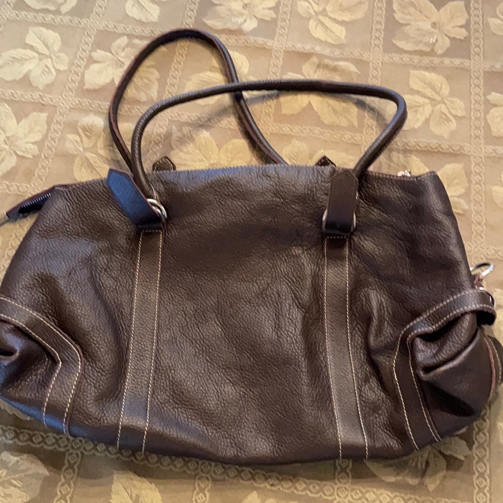 Giudit brown leather bag